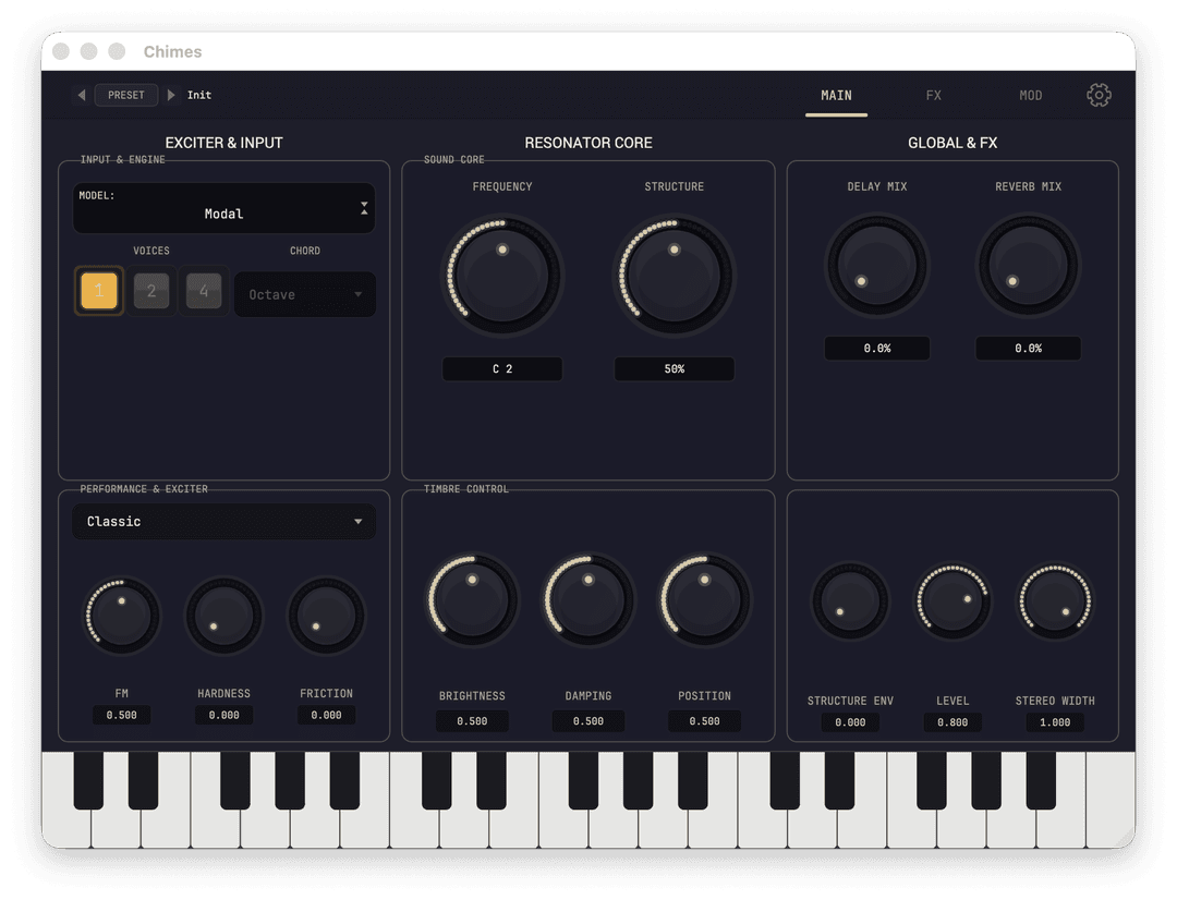 Chimes plugin interface